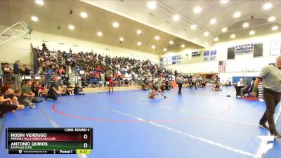 106 lbs Cons. Round 4 - Nodin Verdugo, Friendly Hills Wrestling Club vs Antonio Quiros, Eastvale Elite