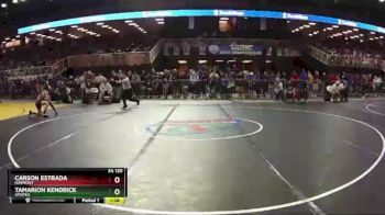 3A 120 lbs Champ. Round 1 - Tamarion Kendrick, Apopka vs Carson Estrada, Harmony