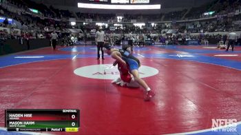 1A-4A 120 Semifinal - Mason Hahm, White Plains vs Haiden Hise, Weaver