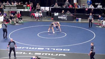 125 lbs Cons. Round 3 - Kami Erickson, Brookings vs Emery Voelker, Tea Area