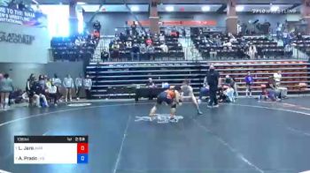 136 lbs 7th Place - Luisita Jara, Jamestown vs Angelina Prado, Life