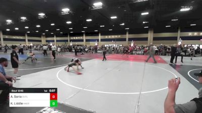 109 lbs Consi Of 4 - Ace Soria, Outlaws WC vs Killian Liddle, Havre WC