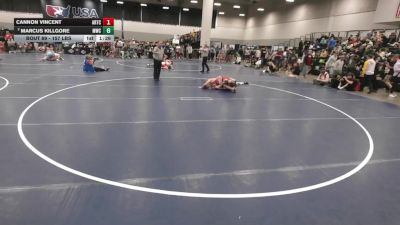 157 lbs Champ. Rd Of 32 - Cannon Vincent, Arkansas Regional Training Center vs Marcus Killgore, Mustang Wrestling Club