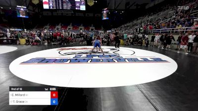 165 lbs Rnd Of 16 - Charlie Millard, WI vs Travis Grace, CA