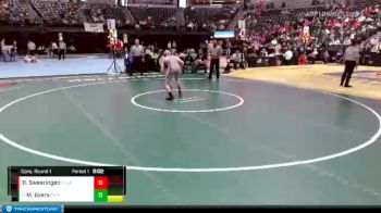 152 lbs Cons. Round 1 - Mickael Byers, Pine Creek vs Blake Swearingen, Legacy