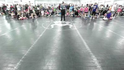 100 lbs Round Robin 4 - Tailynn Price, EP Rattlers - G vs Yume Wolfe, North Carolina National Team - G