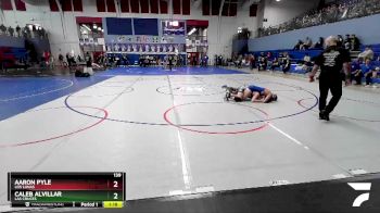 139 lbs Champ. Round 1 - Aaron Pyle, Los Lunas vs Caleb Alvillar, Las Cruces