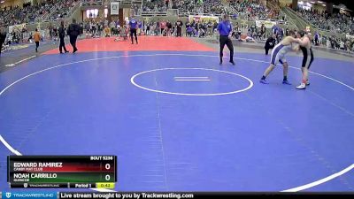 160+ Round 3 - Noah Carrillo, Glencoe vs Edward Ramirez, Canby Mat Club