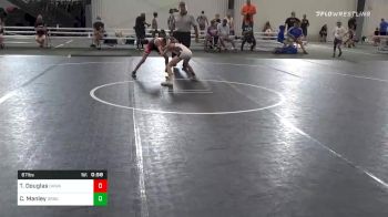 67 lbs Consolation - TrustenLee Douglas, Okwa vs Calan Manley, Team Grind House