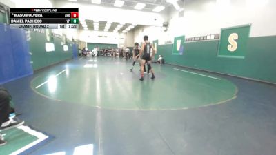 138 lbs Champ. Round 2 - Mason Olvera, Arroyo vs Daniel Pacheco, Villa Park