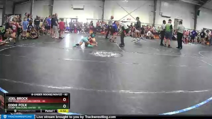 82 lbs Round 1 - Joel Brock, The Storm Wrestling Center vs Eddie Polk ...