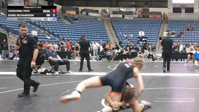 138 lbs Semifinal - Leighanna Patz, Baker University vs Dorie Richardson, Central Methodist University