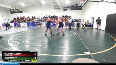 285 lbs Champ. Round 2 - Jesus Flores, Pioneer Valley vs Valentin Guzman, Farmersville