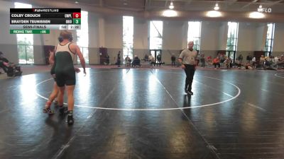 125 lbs Semifinal - Colby Crouch, Campbell vs Brayden Teunissen, Ohio