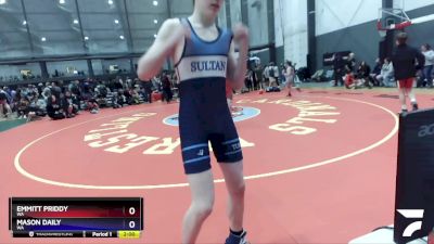 144 lbs Cons. Round 2 - Emmitt Priddy, WA vs Mason Daily, WA