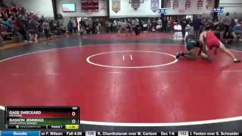 160 lbs Quarterfinal - Gage Sweckard, Mackinaw vs Rashon Jennings, Cedar Rapids Kennedy