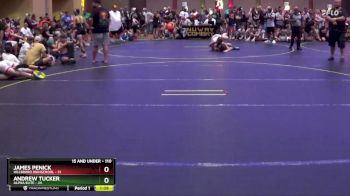 110 lbs Round 3 - James Penick, Hillsboro Highschool vs Andrew Tucker, Alpha Elite