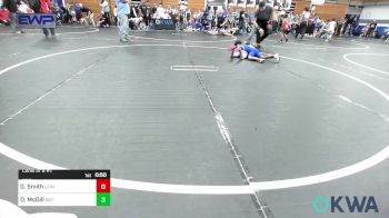 60 lbs Consi Of 8 #1 - Gemma Smith, Lions Wrestling Academy vs Derrian McGill, HBT Grapplers