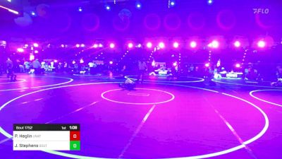 72 lbs Rr Rnd 4 - Presley Heglin, Unattached vs Jolee Stephens, South Central Punisher WC