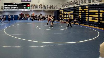 215 lbs Round Of 16 - Khalil Razipour, Moon Area vs Roman Thompson, Pitts. Central Catholic