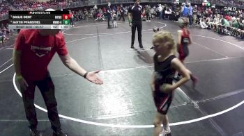 55-57 lbs Quarterfinal - Dailie Dent, Mullen Youth Wrestling Club vs Jaxyn Pfanstiel, Weeping Water Wrestling Club - Girls