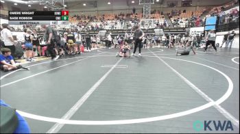 61 lbs Semifinal - Omere Wright, D3 Wrestling Cluib vs Sage Robson, CacheWrestlingClub
