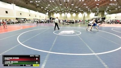 150A Cons. Round 1 - Caine Nelson, Grain Valley vs Hunter Myers, El Reno