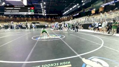 113 lbs Cons. Round 3 - Anthony Aguayo, Jefferson vs James Sanders, St. John Neumann