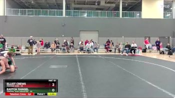 140 lbs Round 4 (10 Team) - Easton Rangel, Virginia Team Predator vs Elliot Crews, Machine Shed