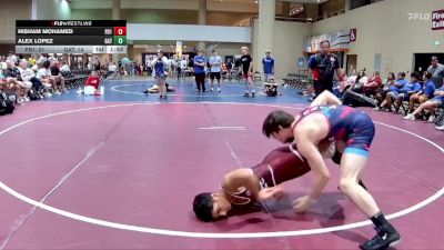150 lbs 4th Wrestleback (32 Team) - Hisham Mohamed, Funky Boyz vs Alex Lopez, Team GATA