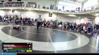 49 lbs Champ. Round 3 - Rockne Pries, Apache Wrestling Club vs Ezra Smith, Indiana