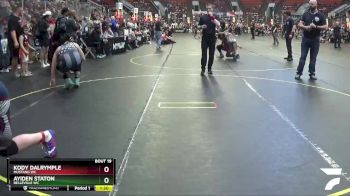 Cons. Semi - Ayiden Staton, Belleville WC vs Kody Dalrymple, Mustang WC