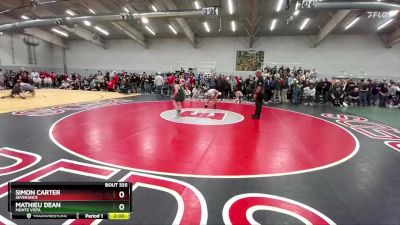 106 lbs Champ. Round 2 - Mathieu Dean, Monte Vista vs Simon Carter, Severance