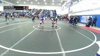 120 lbs Cons. Round 5 - Alexis Espinoza, Ventura vs Lylah DeVries, Norwalk