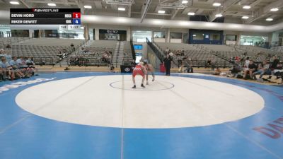 120 lbs Devin Hord, North Carolina vs Riker Dewitt, Iowa Blue
