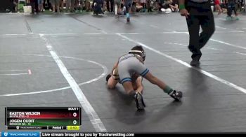 48 lbs Round 1 (3 Team) - Jogen Oudit, Donahue WA vs Easton Wilson, 84 Athletes