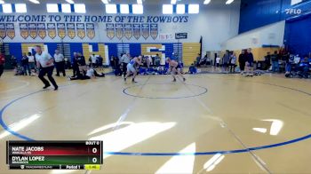 150 Gold Round 5 - Dylan Lopez, Braddock vs Nate Jacobs, Wakulla Hs