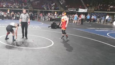 D 1 138 lbs Cons. Round 4 - Cameron Wilson, Terrebonne vs Eli Roberts, Zachary