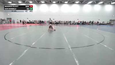 60 lbs Rr Rnd 1 - Maverick Elliott, Mat Assassins Black - EL vs Jack Donnelly, Region Wrestling Academy - EL