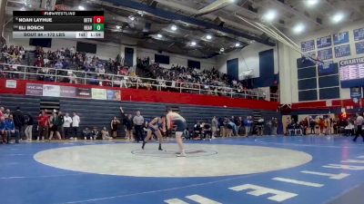 172 lbs Round Of 16 - Noah Layhue, Beth Center vs Eli Bosch, Beaver County Christian