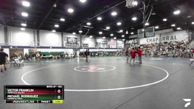 132 lbs 3rd Place Match - Michael Rodriguez, Murrieta Mesa vs Victor Franklin, Temecula Valley