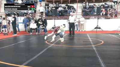 105_B lbs Quarterfinal - Maxon McMurtrie, Bradford vs Hudson Drake, Mt. Lebanon