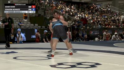 130 Finals kg Champ. Round 1 - Adam Coon, CKWC/NYAC vs Cohlton Schultz, Nyac/Arizona