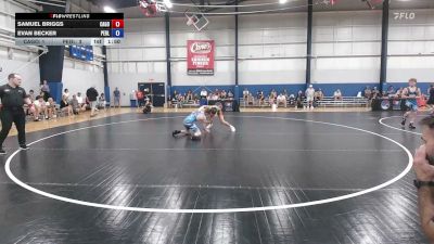 115 lbs Samuel Briggs, California Gold vs Evan Becker, Pennsylvania Blue
