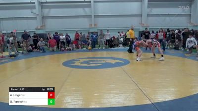 C-102 Mats 5-8 4:30pm lbs Round Of 16 - Anthony Unger, OH vs Dylan Parrish, PA