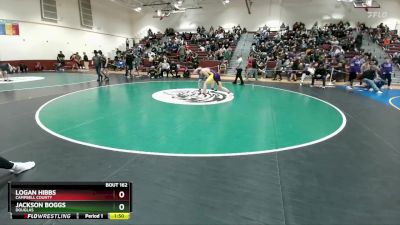175 lbs Champ. Round 1 - Jackson Boggs, Douglas vs Logan Hibbs, Campbell County