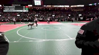 114 lbs Champ. Round 2 - Danny Gamer, AWRA vs Cole Wireman, DAB1