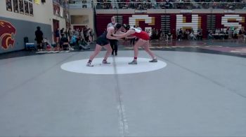 165 lbs Cons. Round 5 - Gavin Brown, Rocky Mountain vs Rebecca Montoya, Nampa