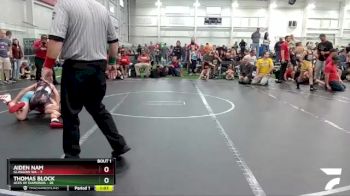 80 lbs Finals (2 Team) - Aiden Nam, Glasgow WA vs Thomas Block, ACES Of Diamonds