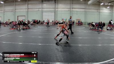 75 lbs Round 3 - Evan Lichtenwalner, The Hunt Wrestling Club vs Alexander Tara, Quaker Nation